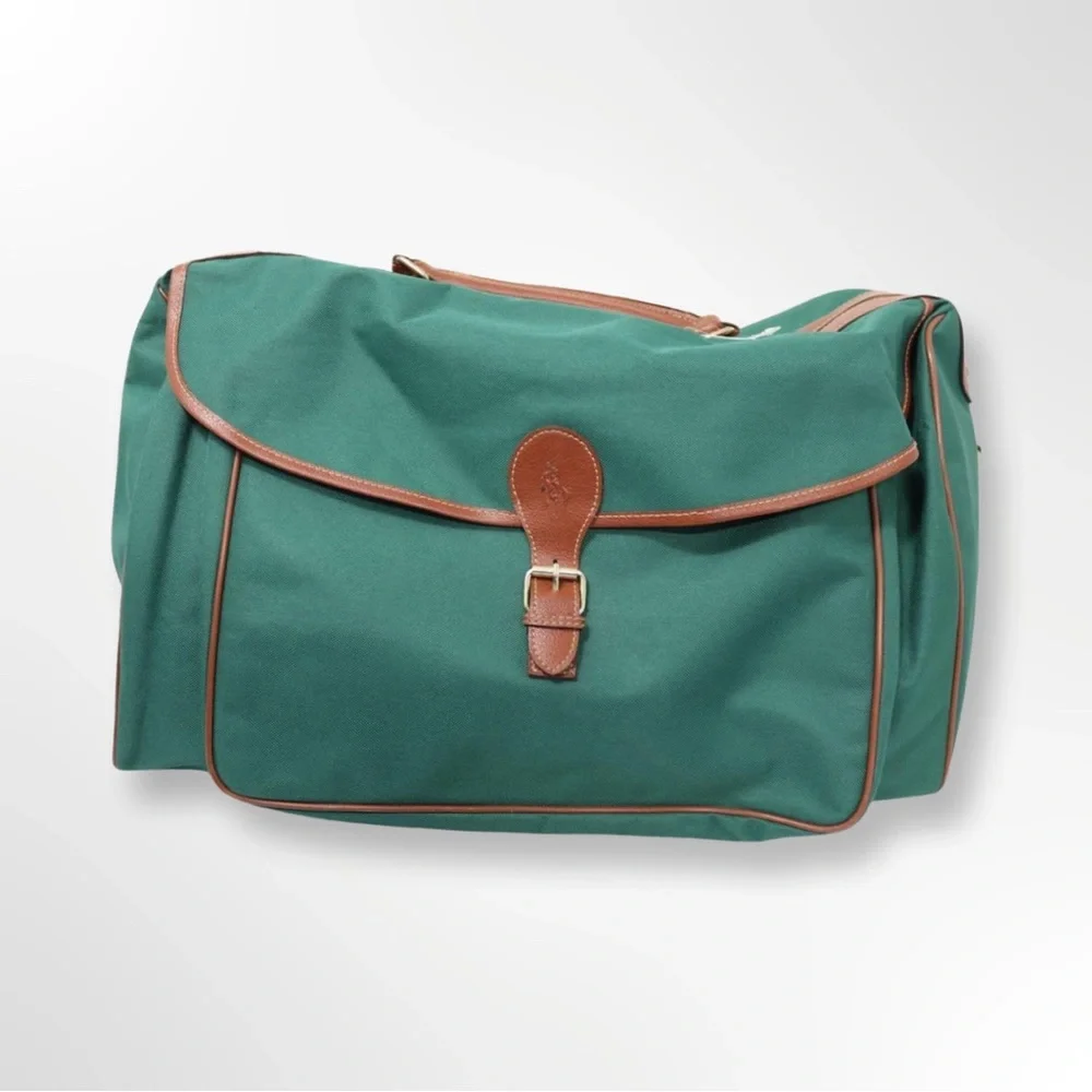 Unisex Pair of Green Ralph Lauren Travel Bags Used